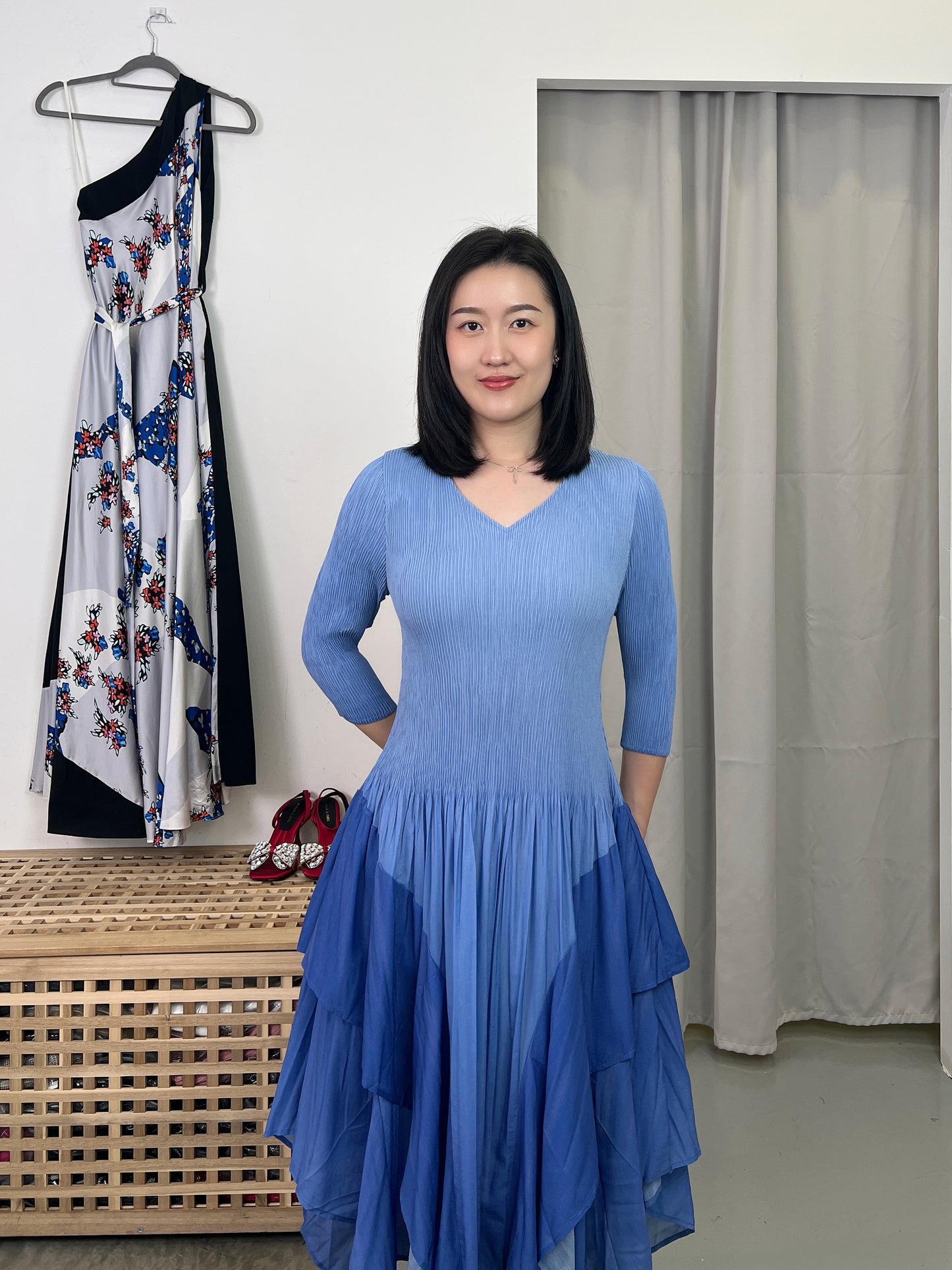 Pleated Flare Fairy Dress