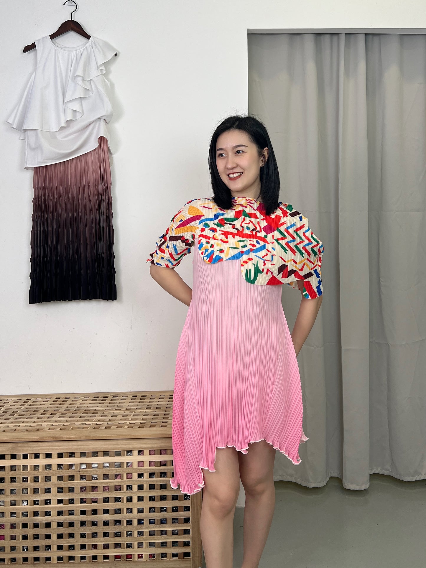 Pleated Stylish Shawl