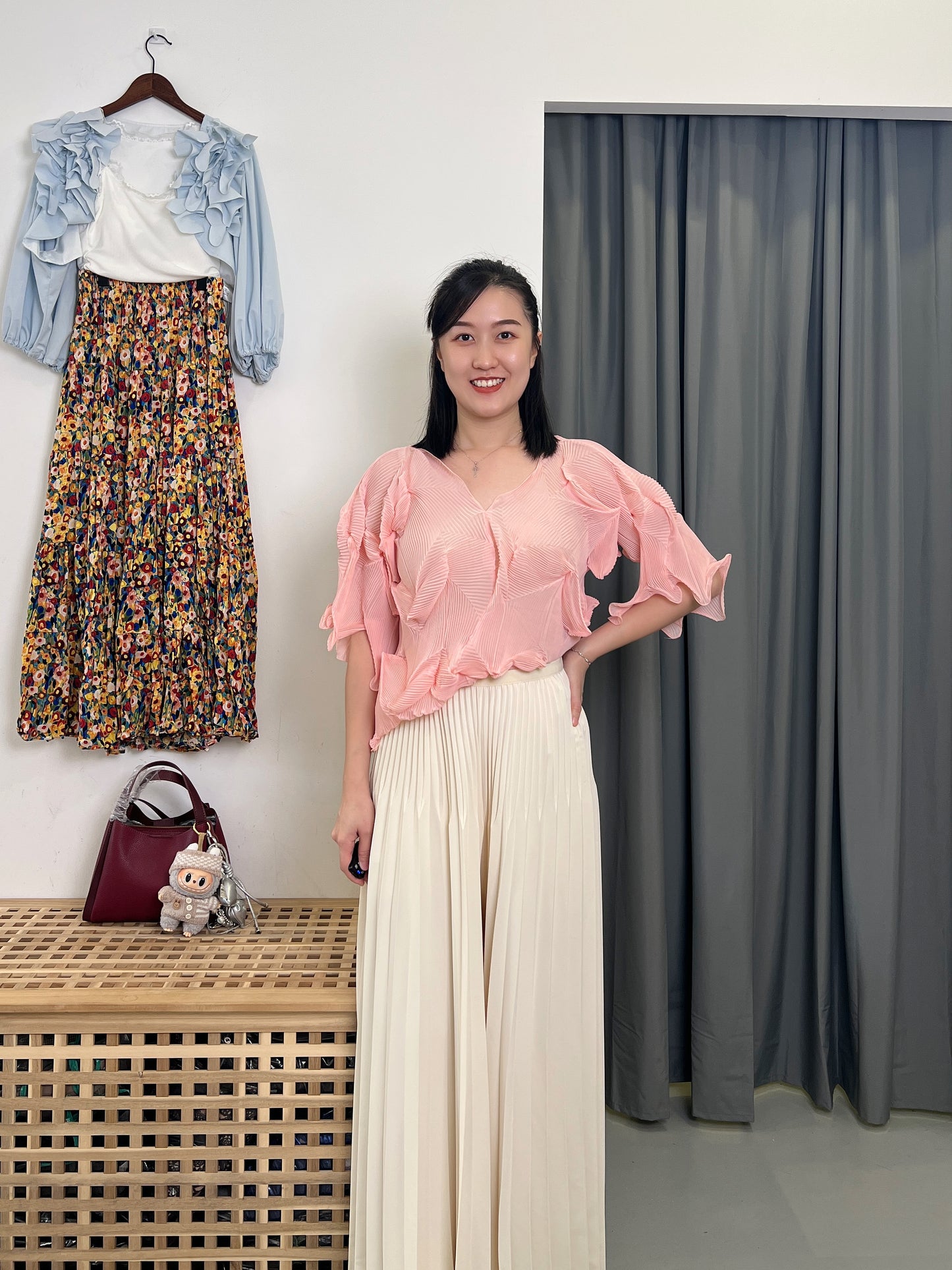 Pleated Wide Cullotes