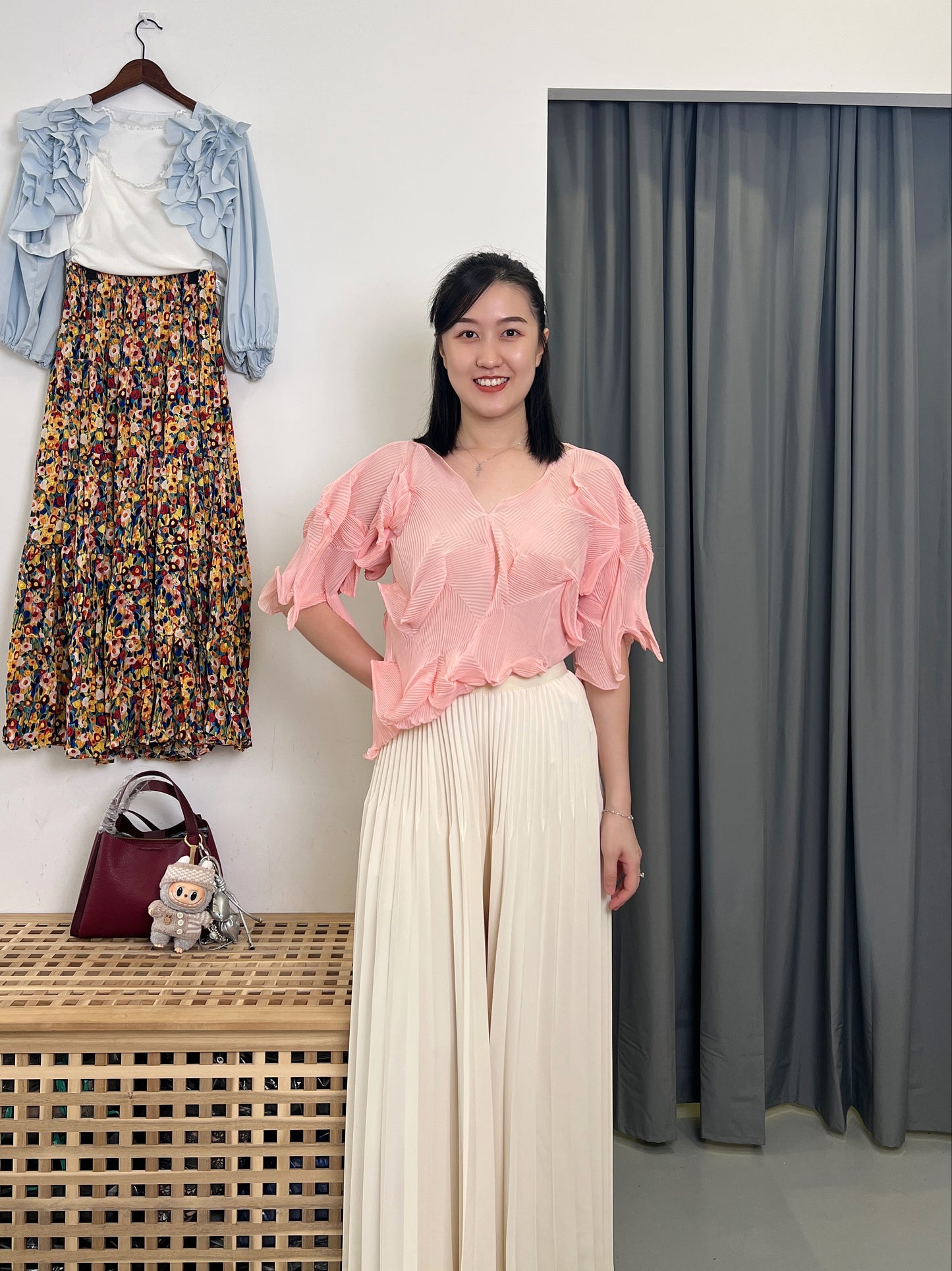 Pleated Wide Cullotes