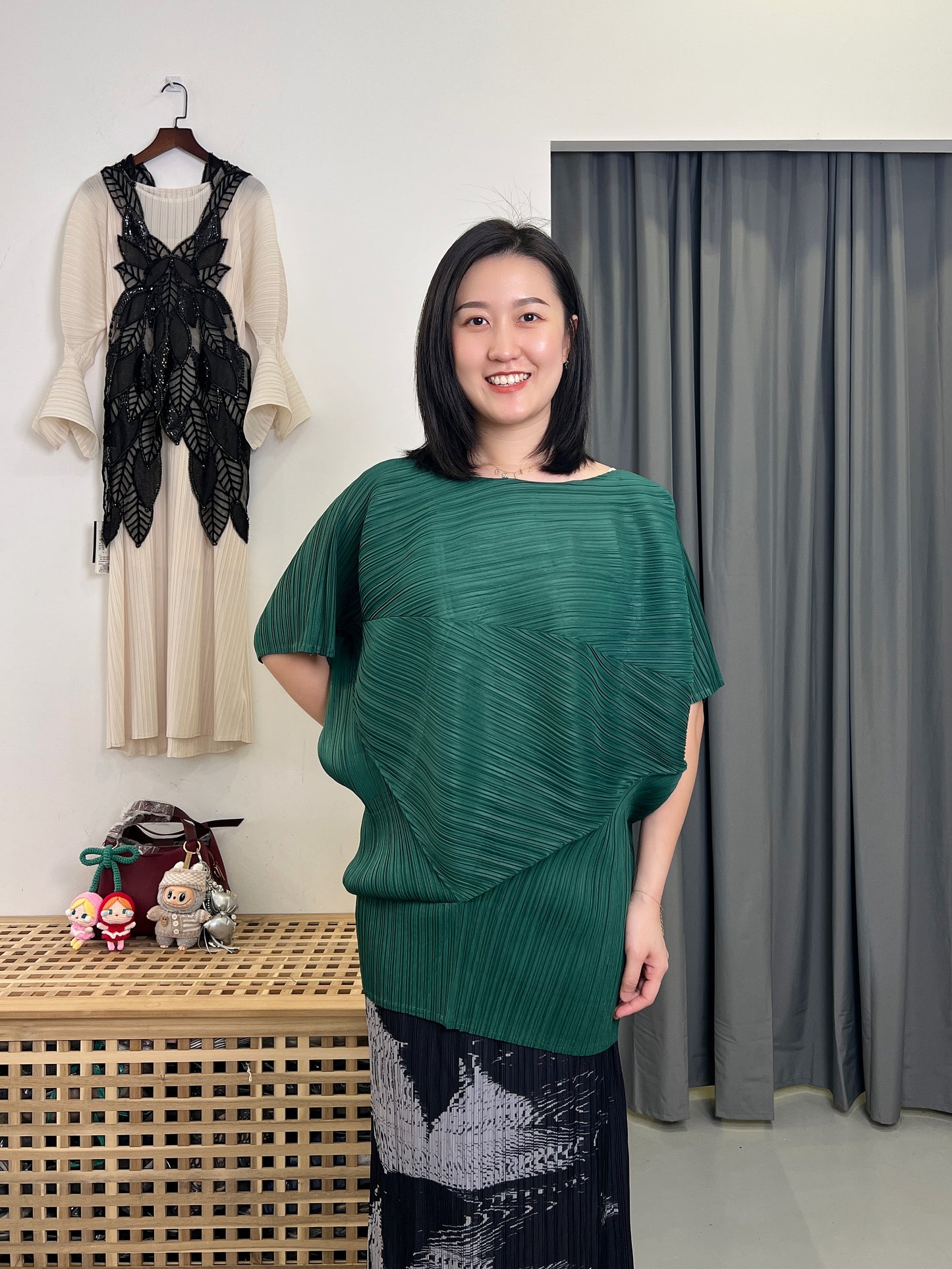 Pleated Butterfly Skirt