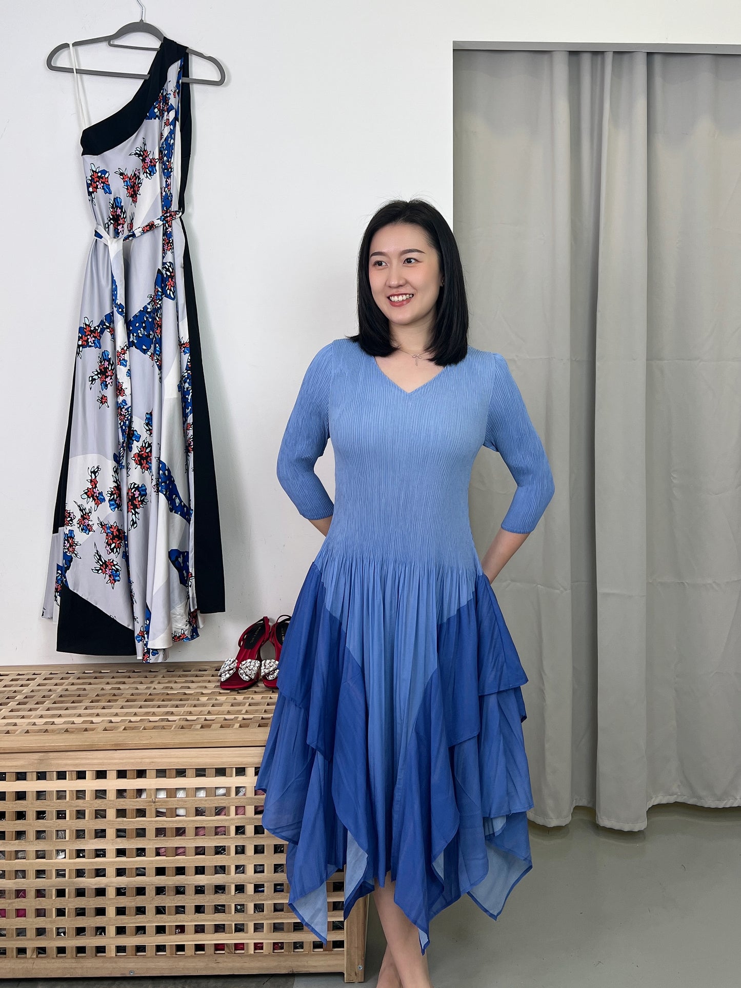 Pleated Flare Fairy Dress