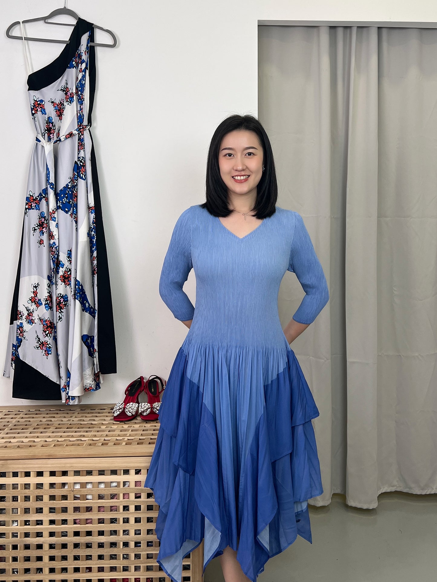Pleated Flare Fairy Dress