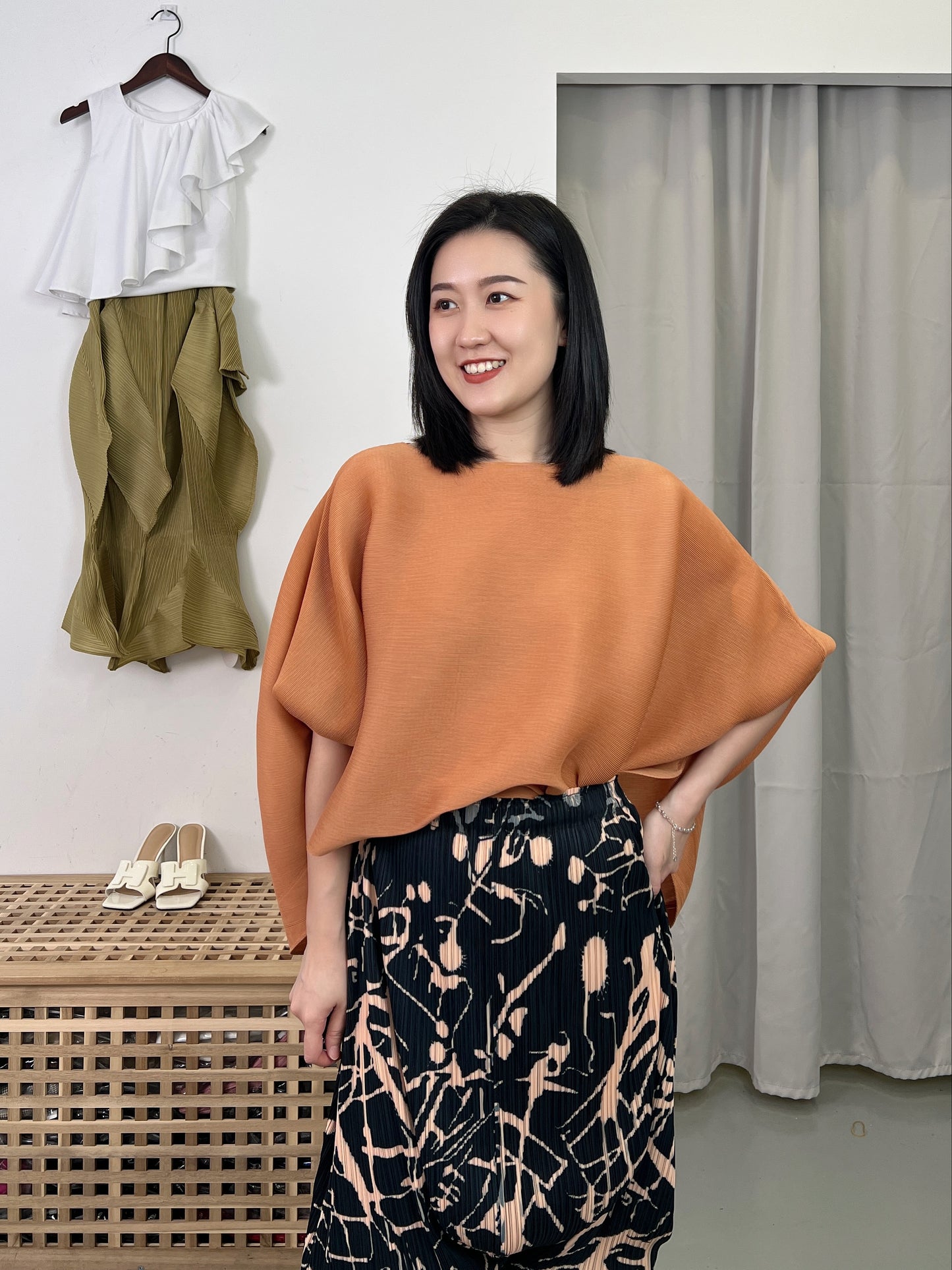 Pleated Stylish Design Pants