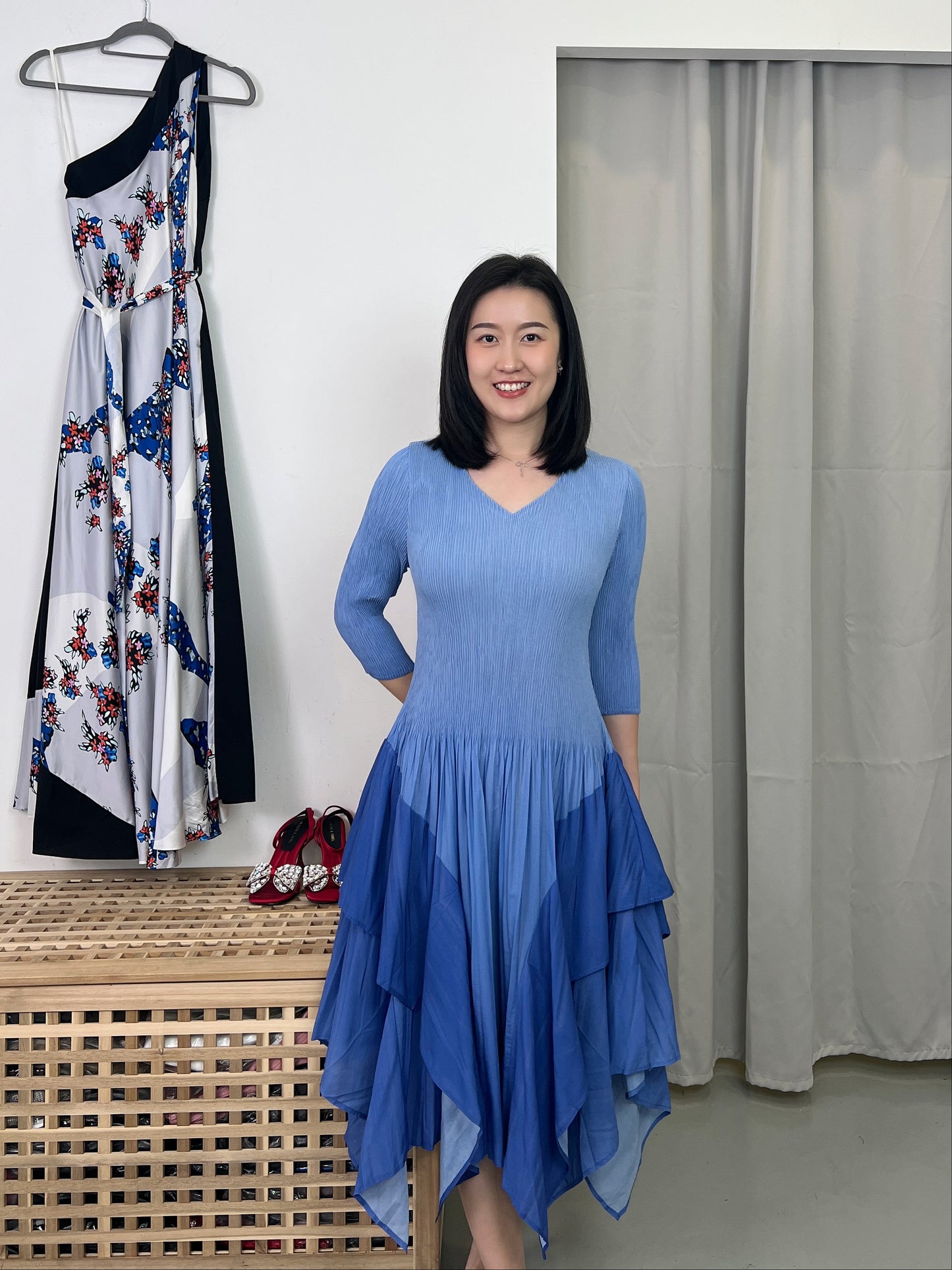Pleated Flare Fairy Dress