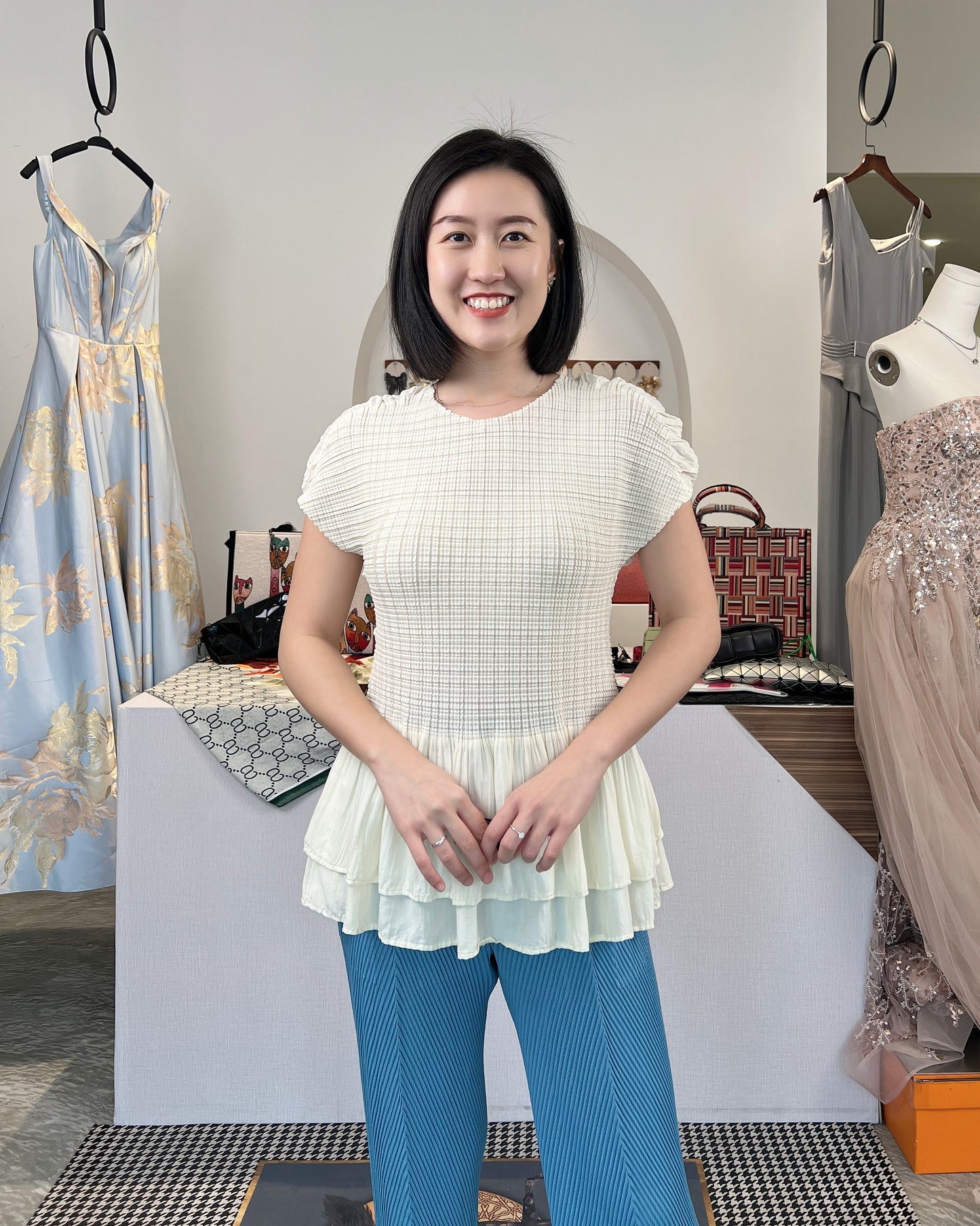 Pleated Sweet Blouse