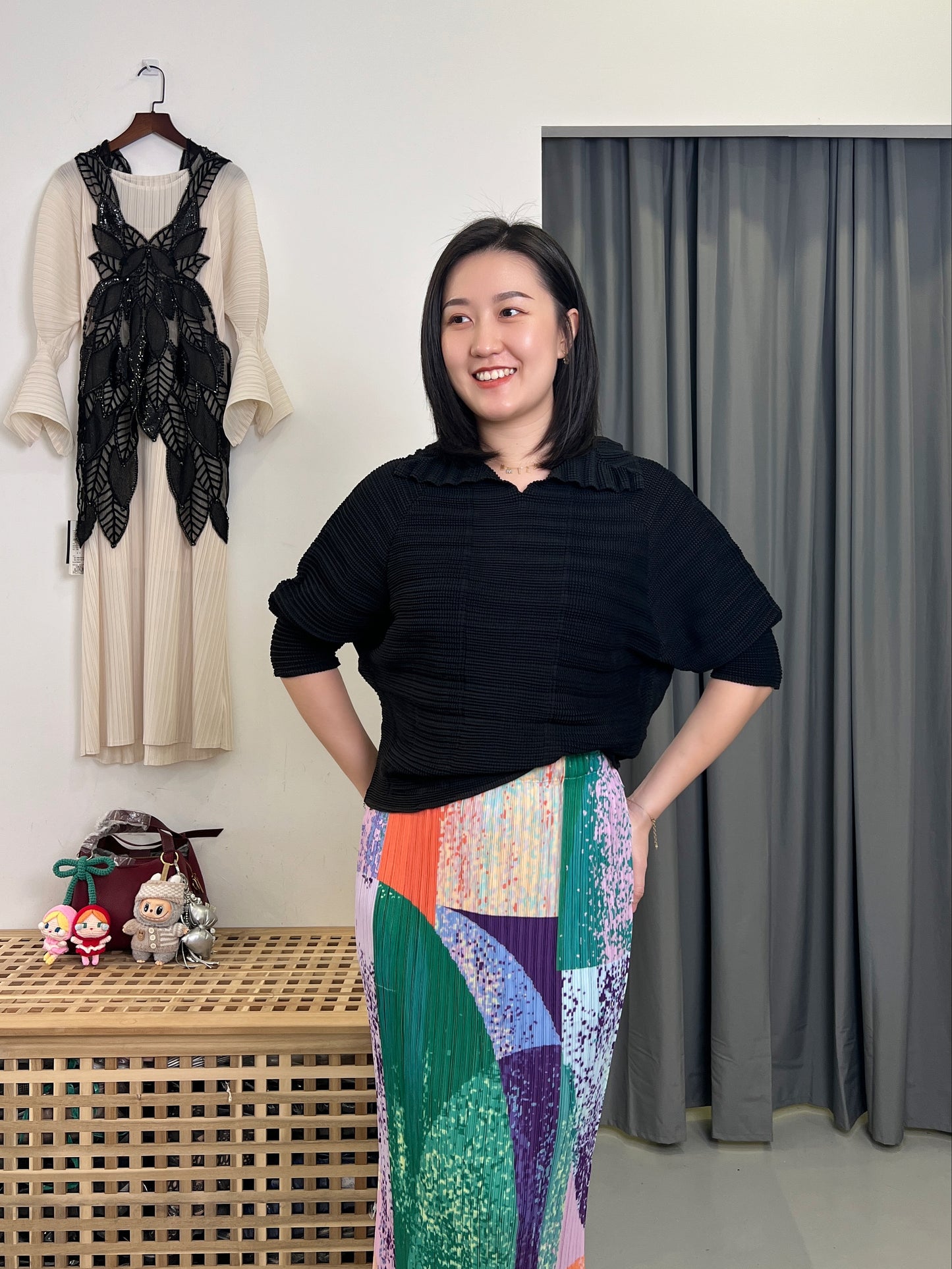 Pleated Shapey Skirt