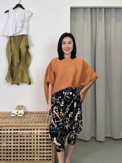Pleated Stylish Design Pants