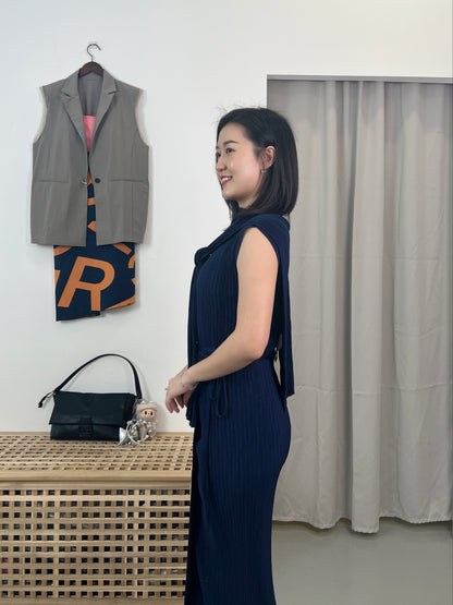 Pleated 3 pieces Set wear