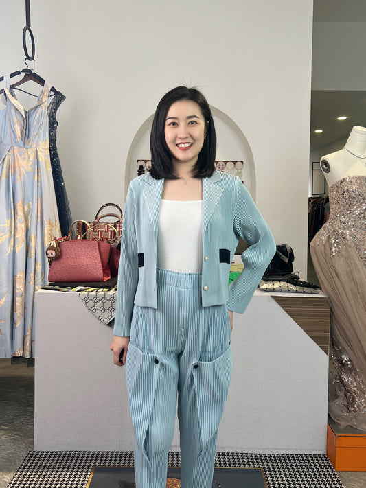 Pleated Smart Jacket
