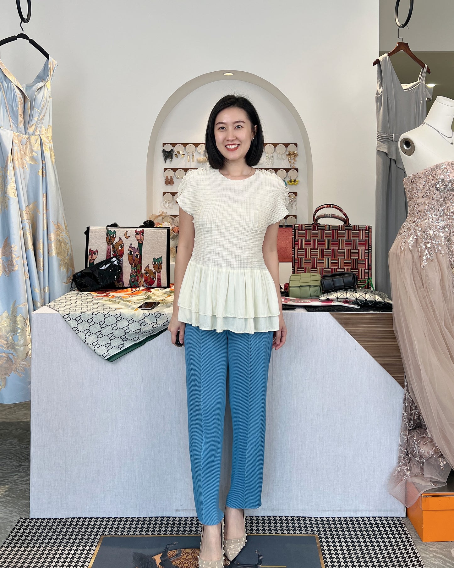 Pleated Sweet Blouse
