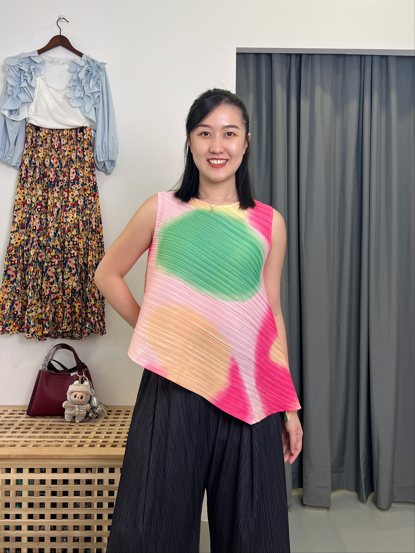 Pleated Styling Pants