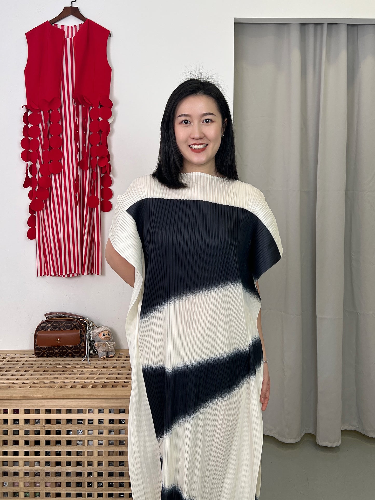 Pleated Chic Dress