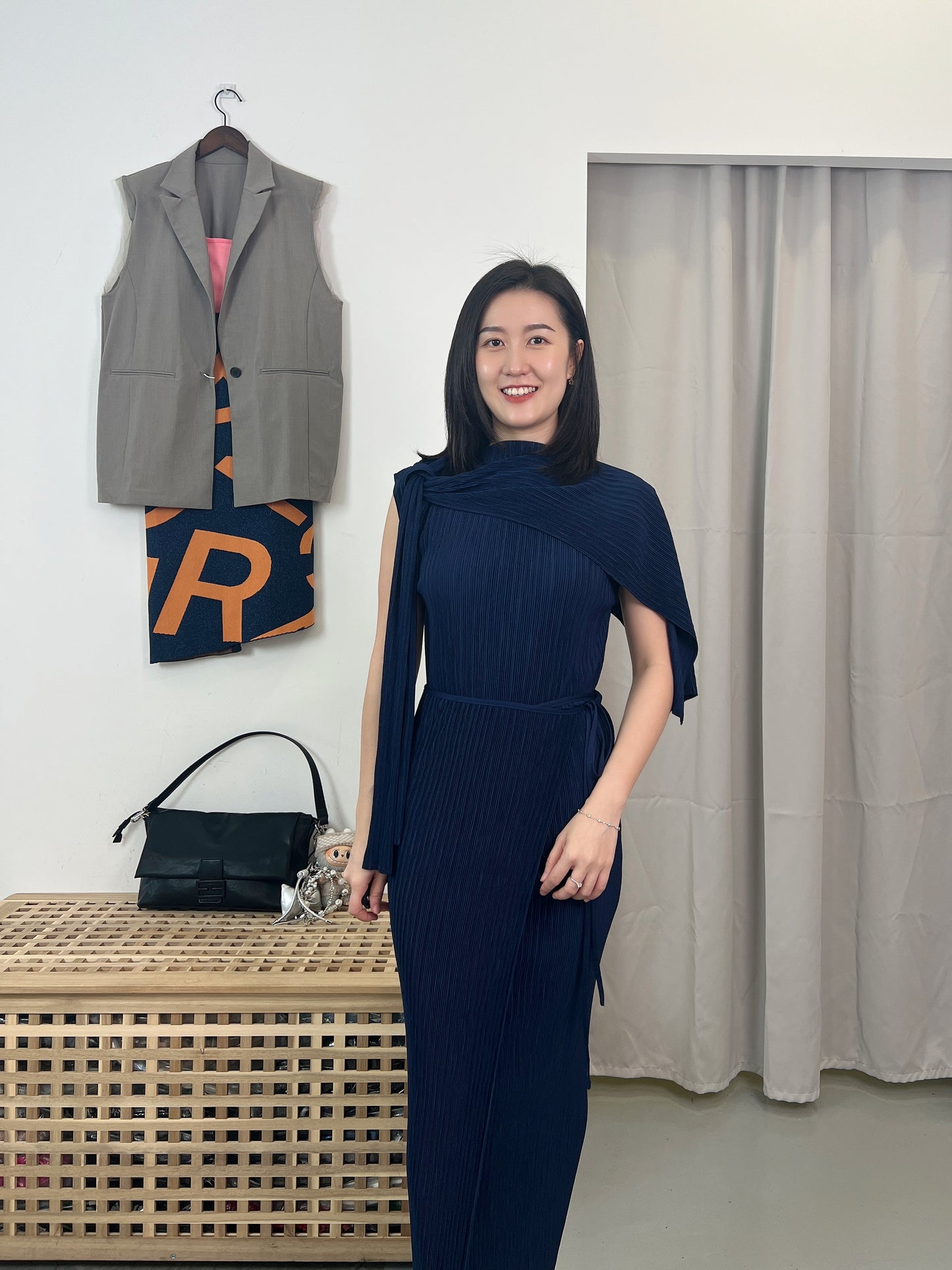 Pleated 3 pieces Set wear