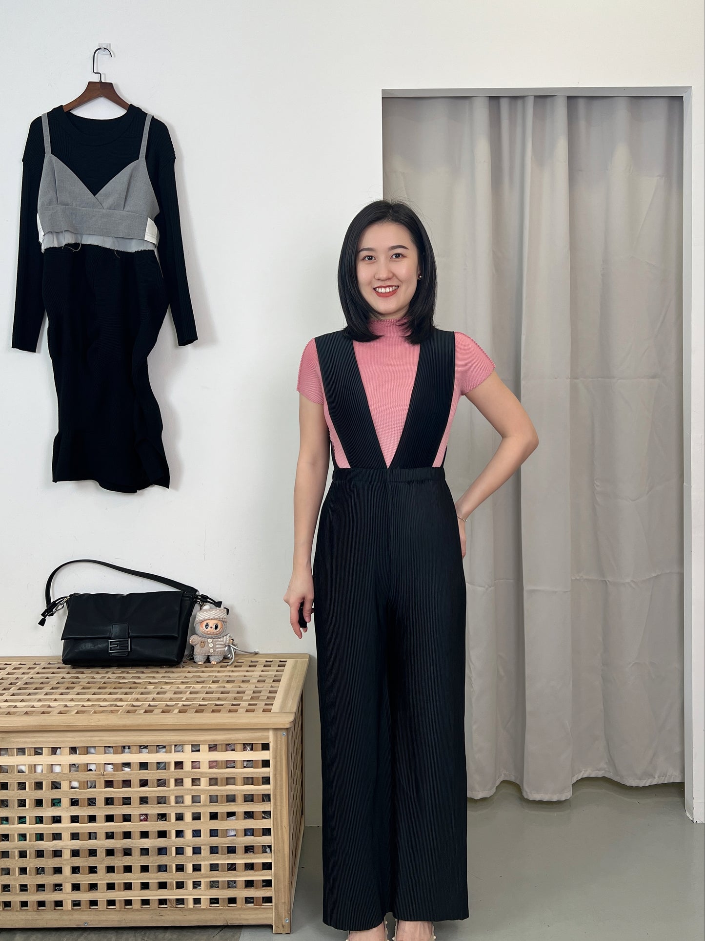 Pleated Jumpsuit
