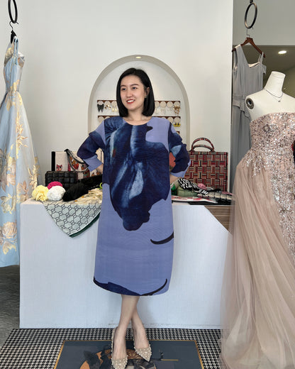 Pleated Elegant Dress