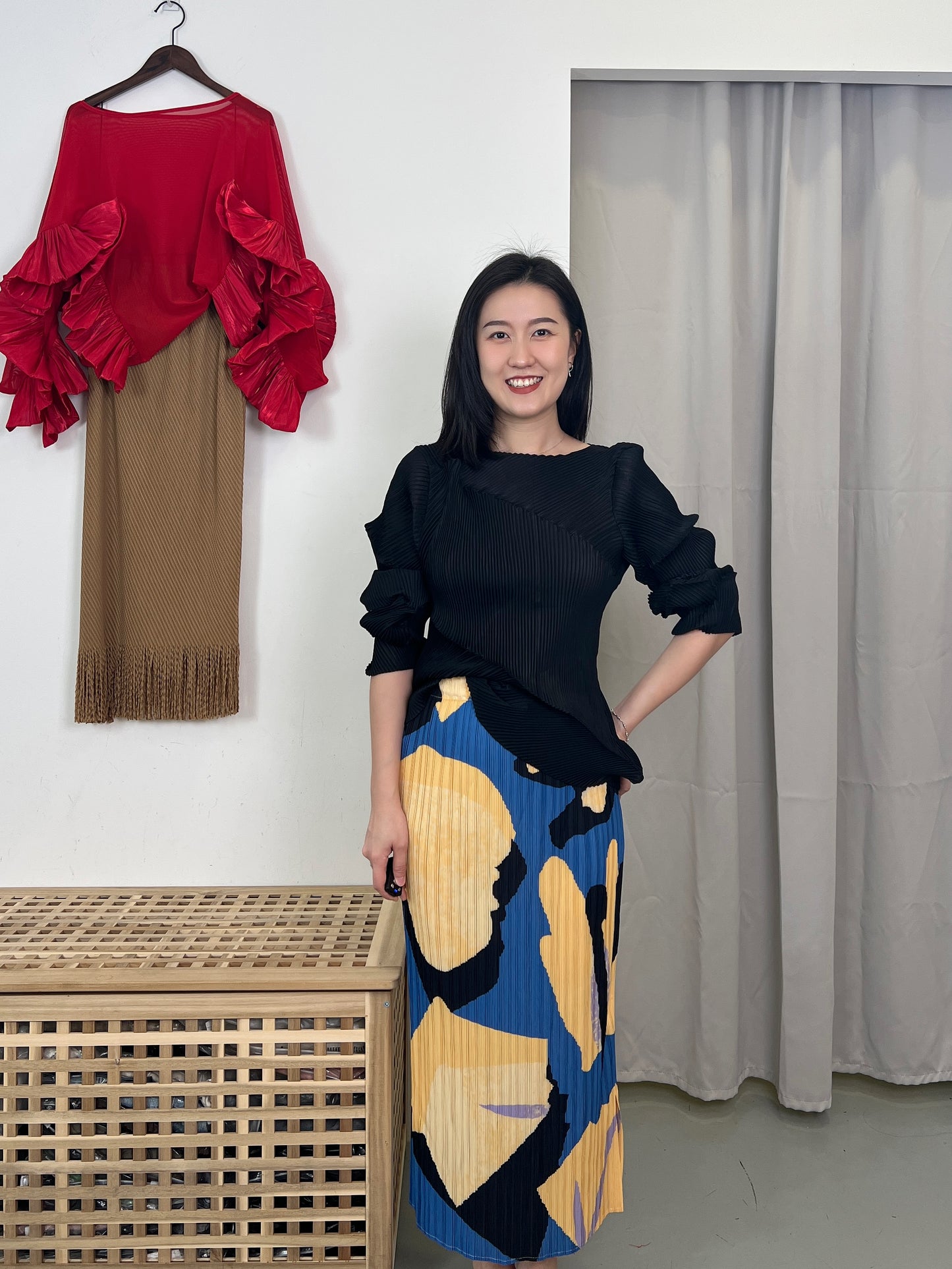 Pleated Stylish Blouse