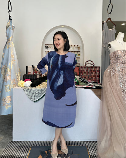 Pleated Elegant Dress