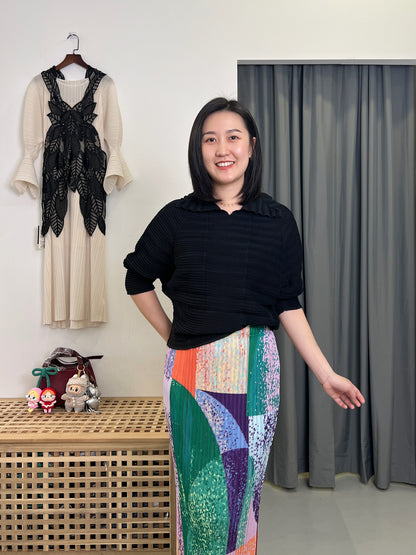 Pleated Shapey Skirt