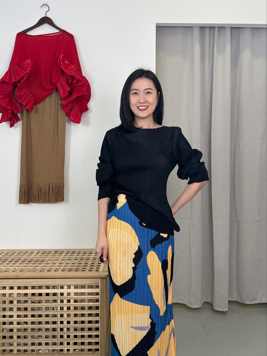 Pleated Stylish Blouse