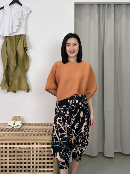 Pleated Stylish Design Pants