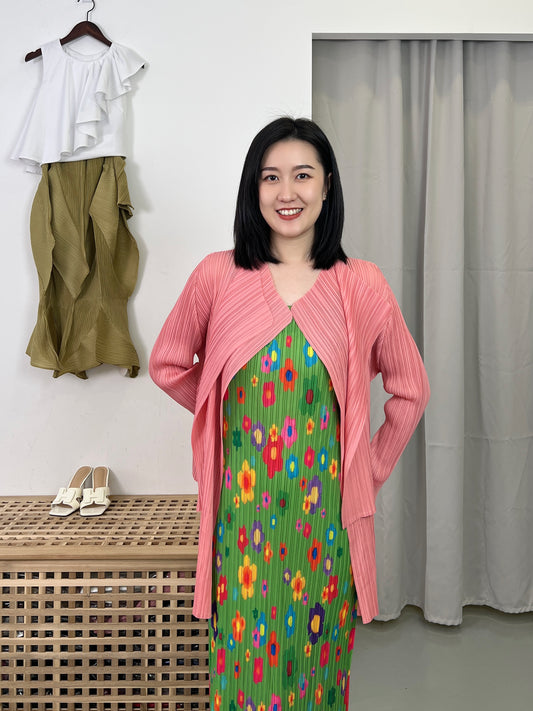 Pleated Multi ways Jacket