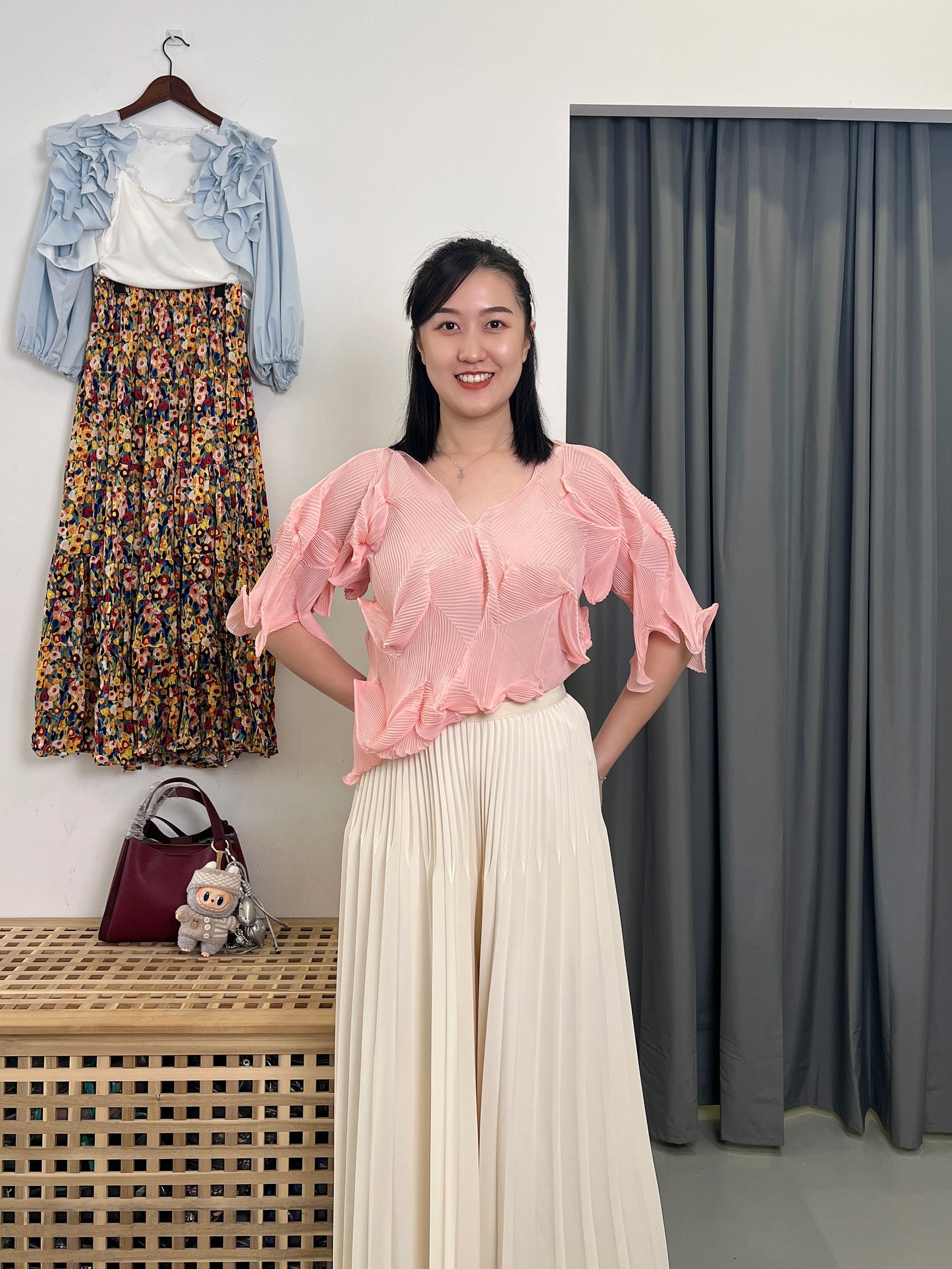 Pleated Wide Cullotes
