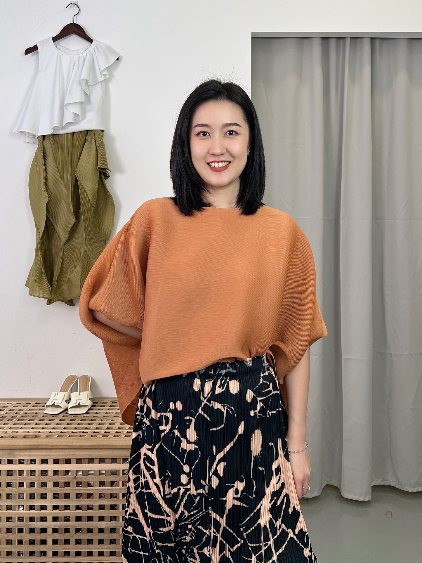 Pleated Stylish Design Pants