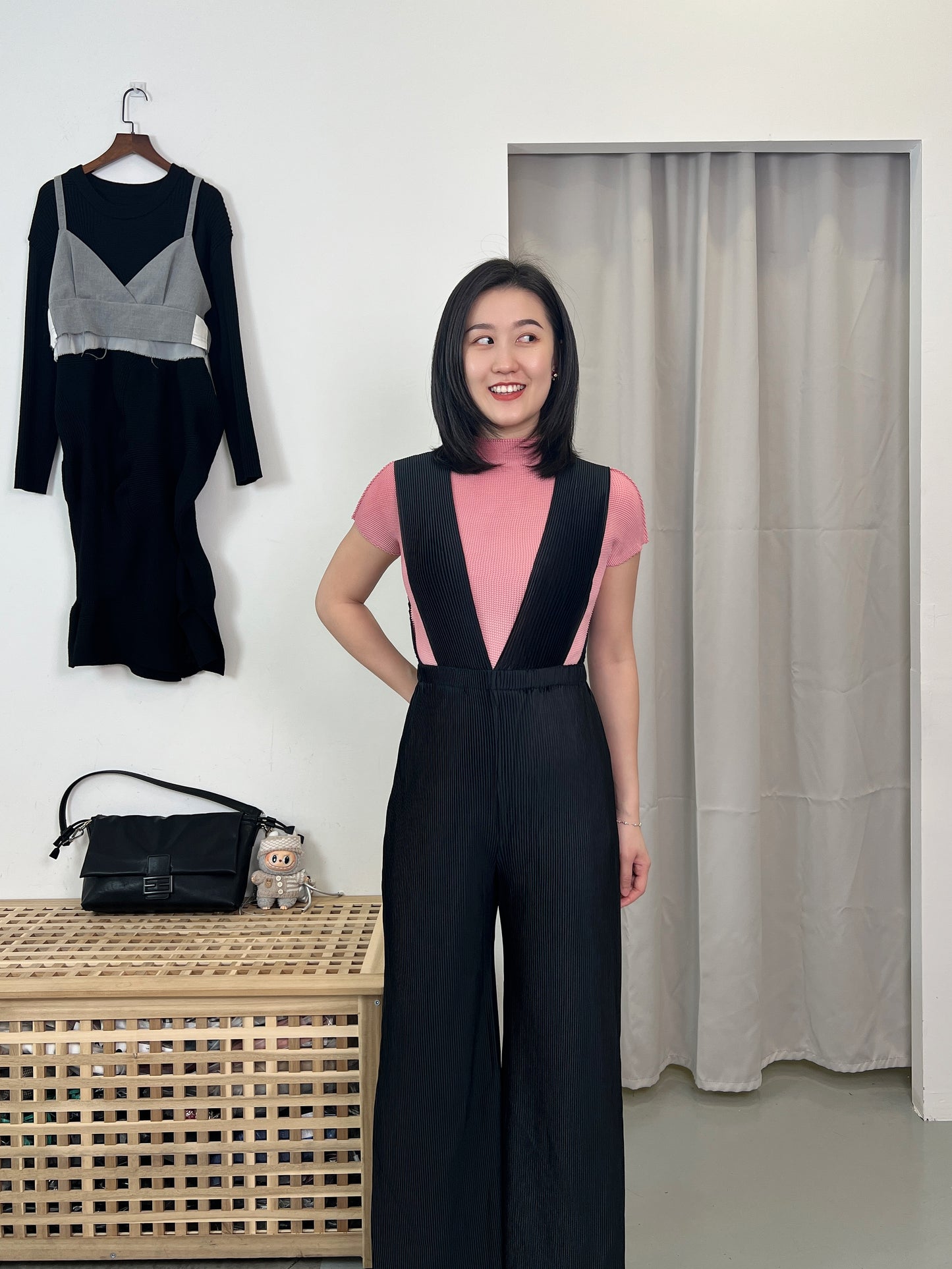 Pleated Jumpsuit