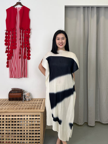 Pleated Chic Dress