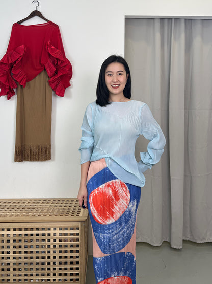 Pleated Stylish Blouse