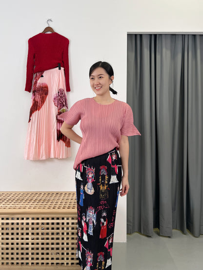 Pleated Opera Skirt