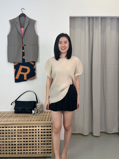 Pleated Mini Skort