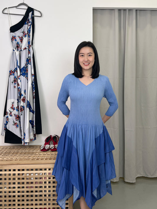 Pleated Flare Fairy Dress