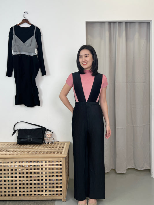 Pleated Jumpsuit