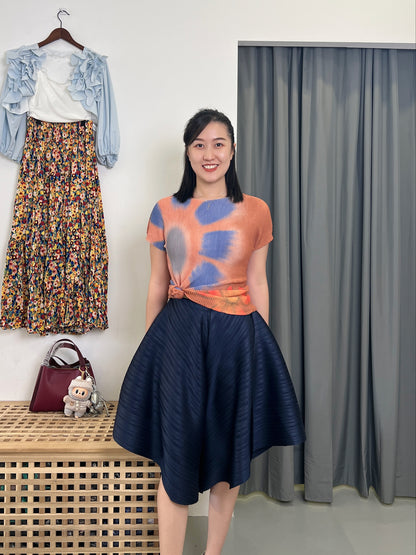 Pleated Sunny Corn Top