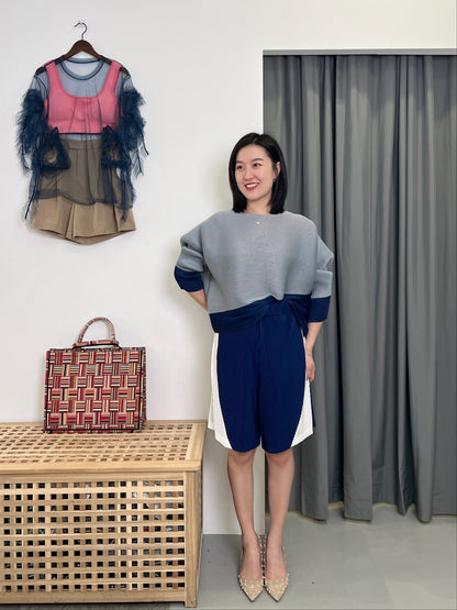 Pleated DD Sporty Top