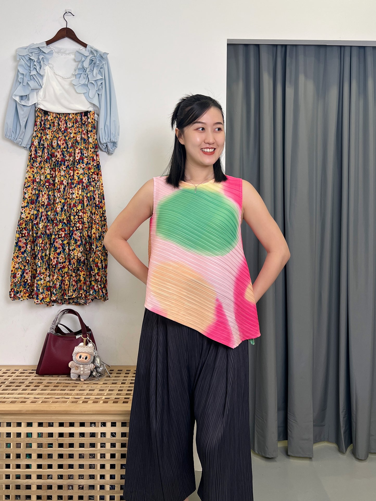 Pleated Styling Pants