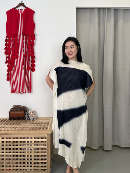 Pleated Chic Dress