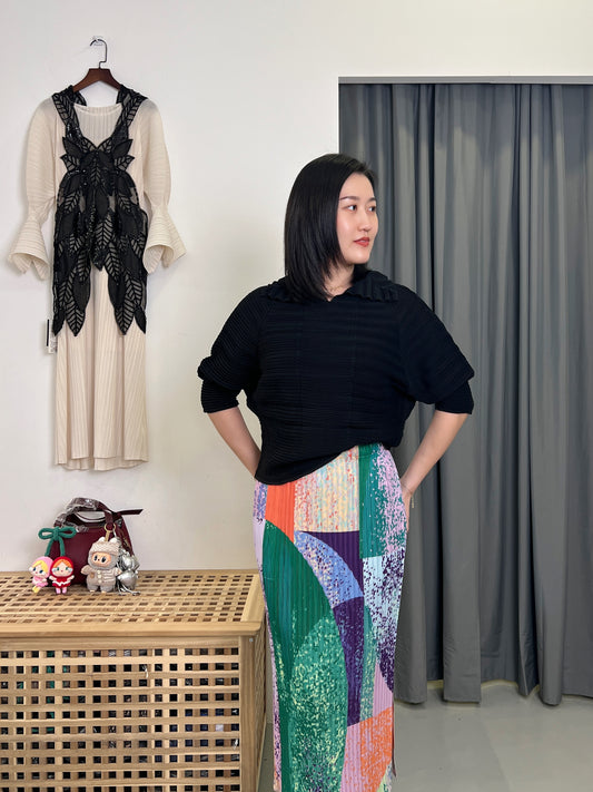 Pleated Shapey Skirt