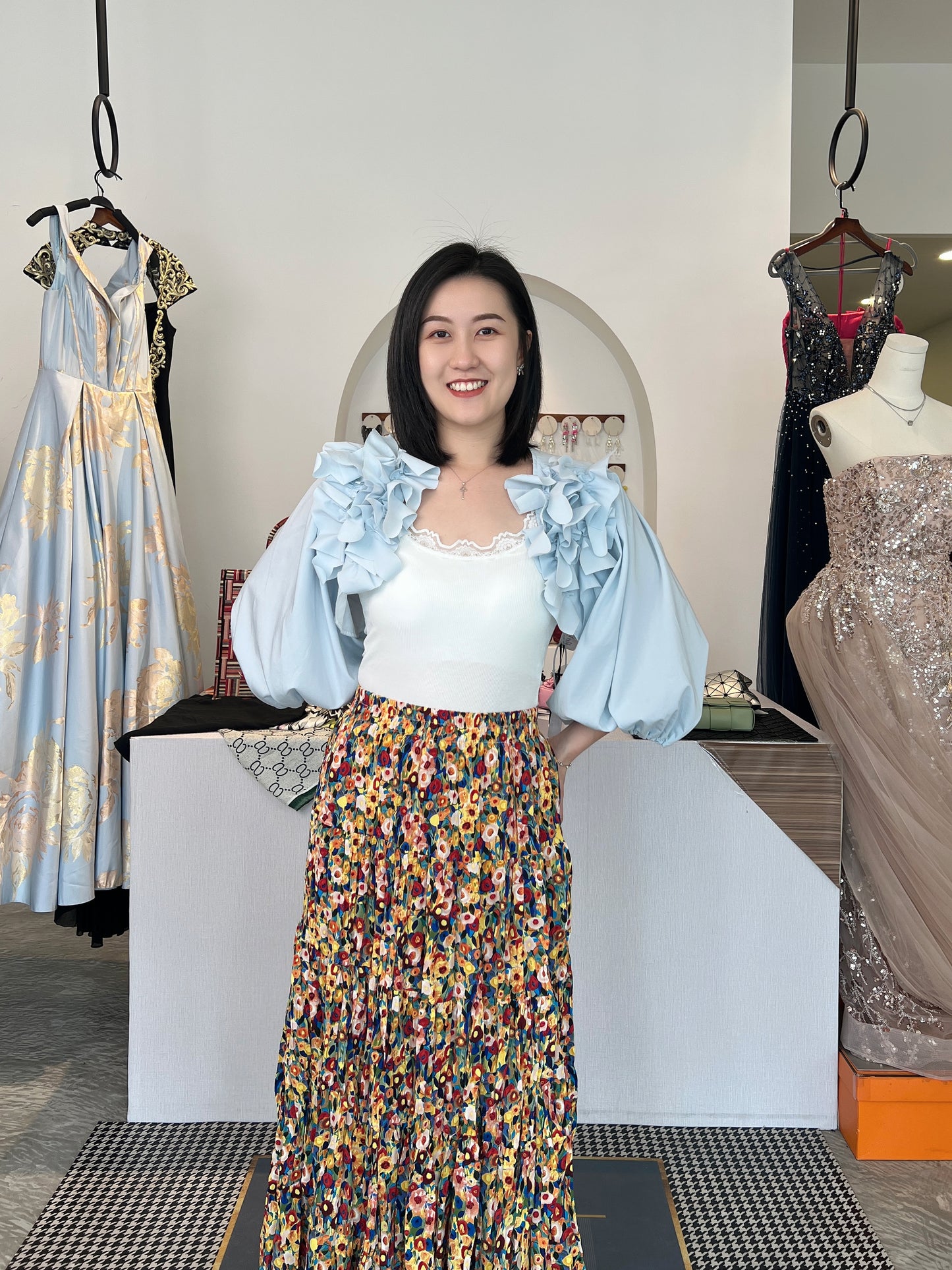 Floral Summer Skirt