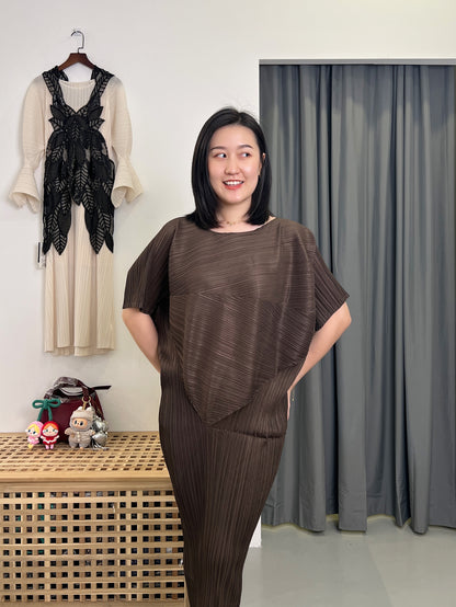 Pleated Designer Dress