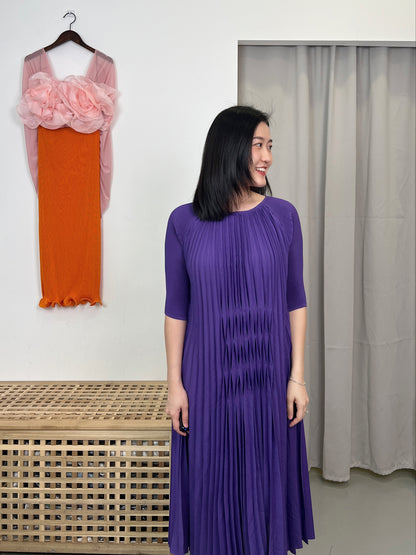 Pleated Elegant Dress