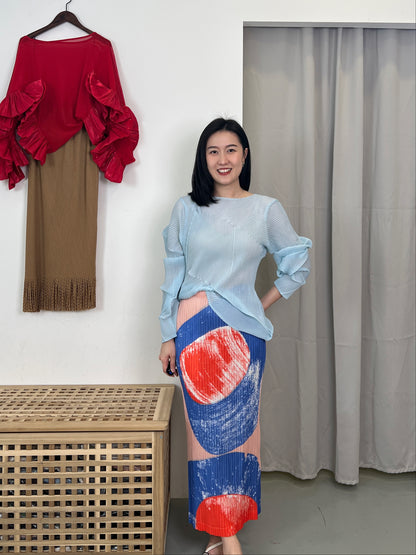 Pleated Stylish Blouse